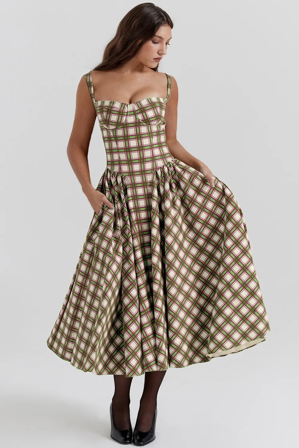 Women's French Style Long Dress