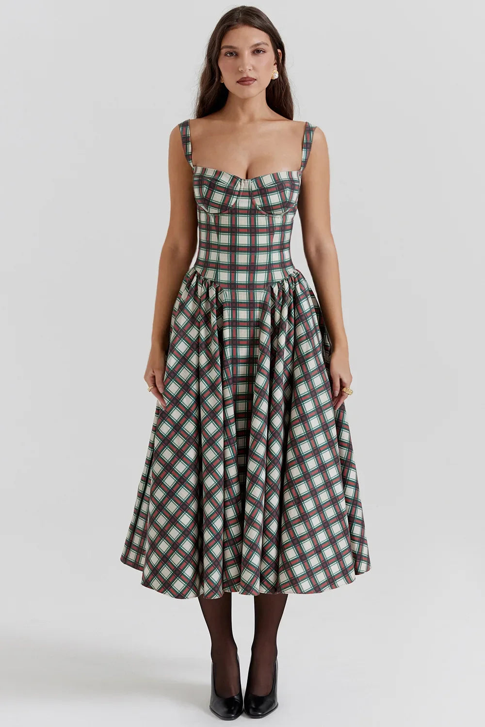 Women's French Style Long Dress