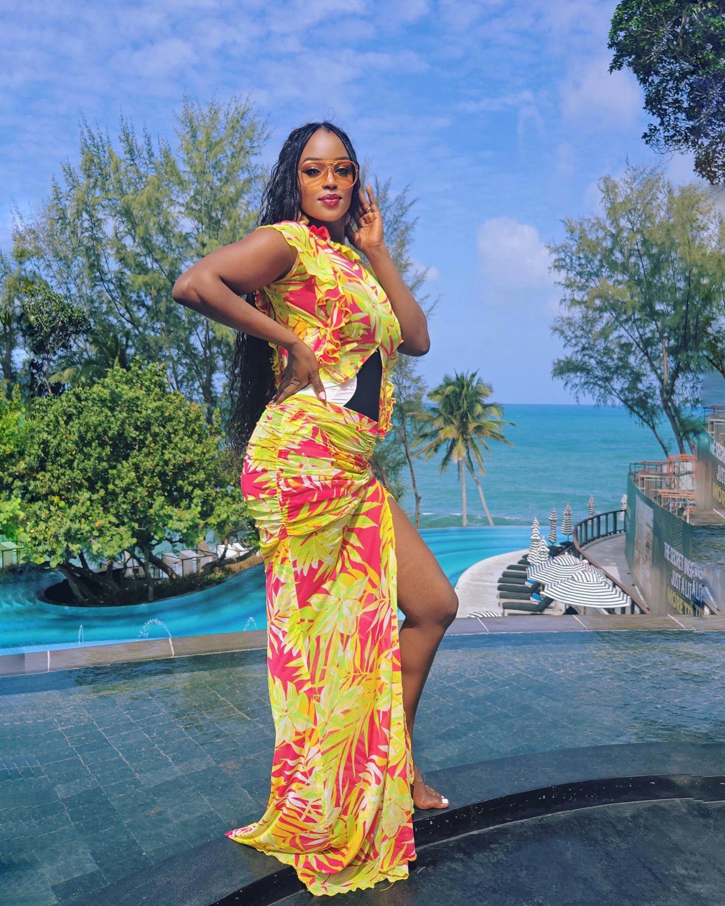 Diva Tropical 2 Piece Set Women