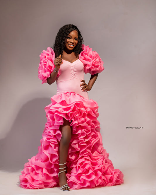 Ruffle Me Prom Dress
