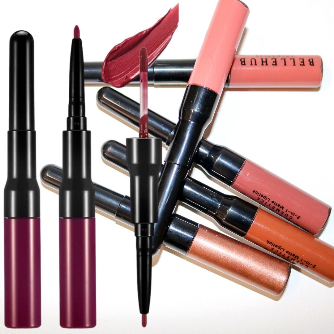 2-in-1 Vegan Matte Lipstick