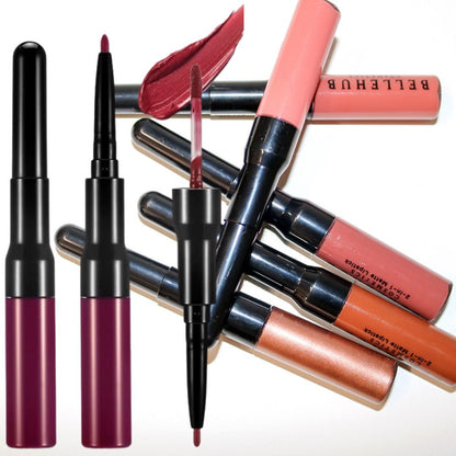2-in-1 Vegan Matte Lipstick
